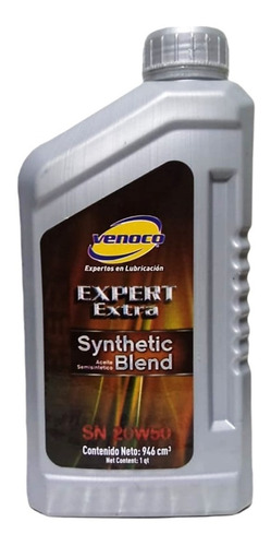 Aceite Venoco Semi-sintético 20w50 