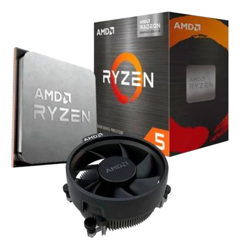 Kit Upgrade Amd Ryzen 5 5600gt + Placa Am4 + 16gb Ddr4