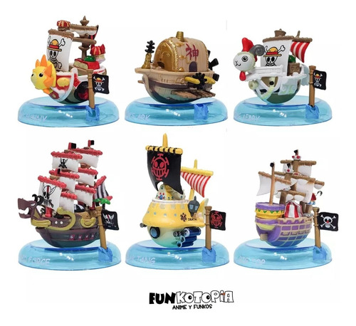 Imagen 1 de 4 de Figura De Colección One Piece: Barcos Piratas