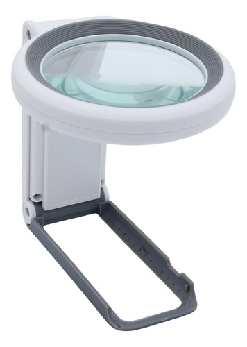 Lupa Portátil De 30x/10x Con Luz Led, Mango Plegable