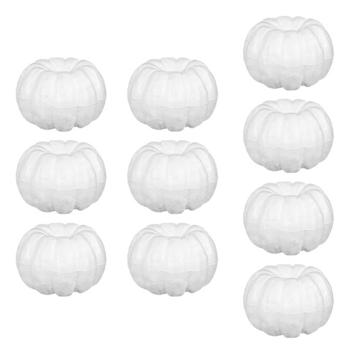 Calabazas De Espuma Hechas A Mano, 10 Uds., Artes Diy 10cm