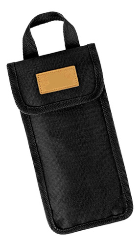 Contenedor De Clavijas Para Acampar, Bolsa Negro 22cmx12.5cm