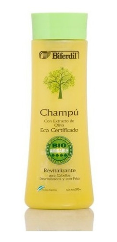 Shampoo De Oliva Eco Certificado 300ml