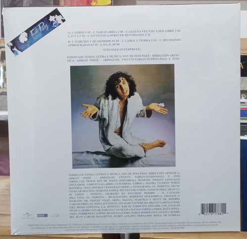 Fito Páez - Giros - (lp) Vinilo Reedición 2025