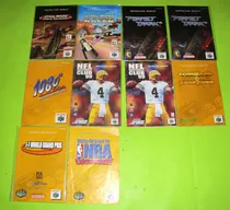 Comprar Manuales Para Juegos De Nintendo 64 N64 (mr2023)  $300 C\u002Fu
