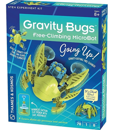 Thames & Kosmos Gravity Bugs Free-climbing Microbot | Constr