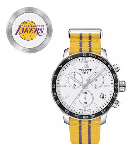 Reloj Tissot Quickster Nba Lakers T095.417.17.37.05 Original