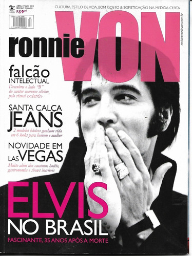 Revista Ronnie Von-elvis Presley No Brasil | MercadoLivre