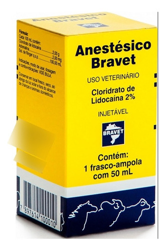 Anestésico Pra Bicho Bloqueio Dor Local