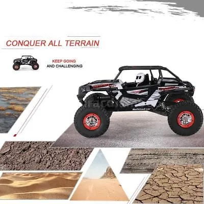 Wltoys 10428-b2 1/10 4wd Eléctrico Rock Crawler Off-road