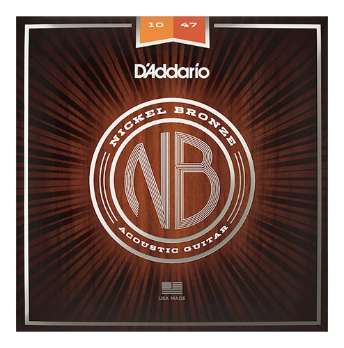 Cuerdas Para Guitarra Acústica Daddario Nb1047