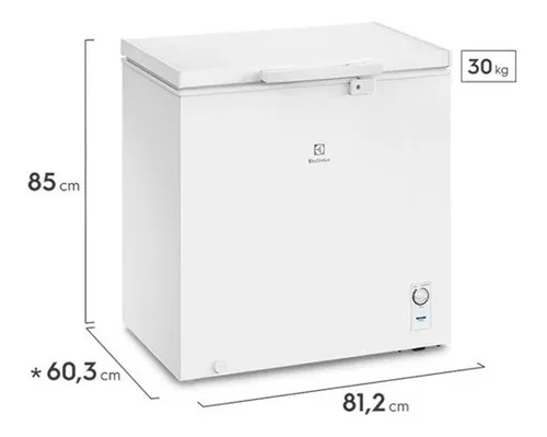 Freezer Horizontal Cycle Defrost He200 Branco Electrolux