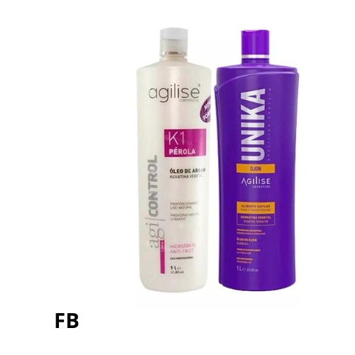 Combo Agilise Unika Free Com A K1 Perola Sem Formol