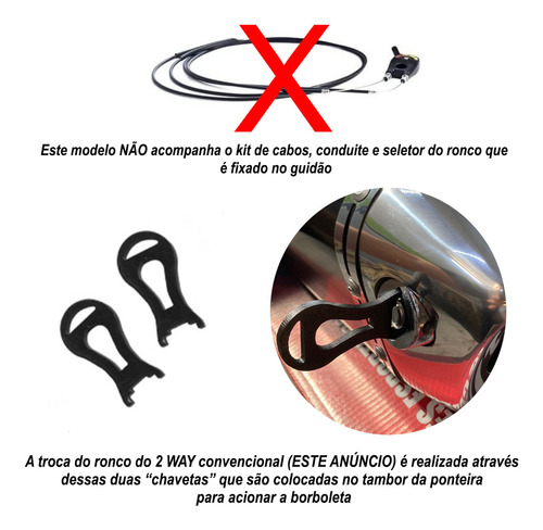 Escape Coyote Trs 2 Way - Factor Ybr 125 2009 Até 2016