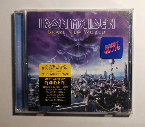 Iron Maiden - Brave New World ( C D 1ra. Ed. U S A 2000)