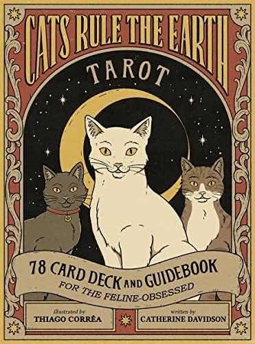 Cats Rule The Earth Tarot Original Stock Local