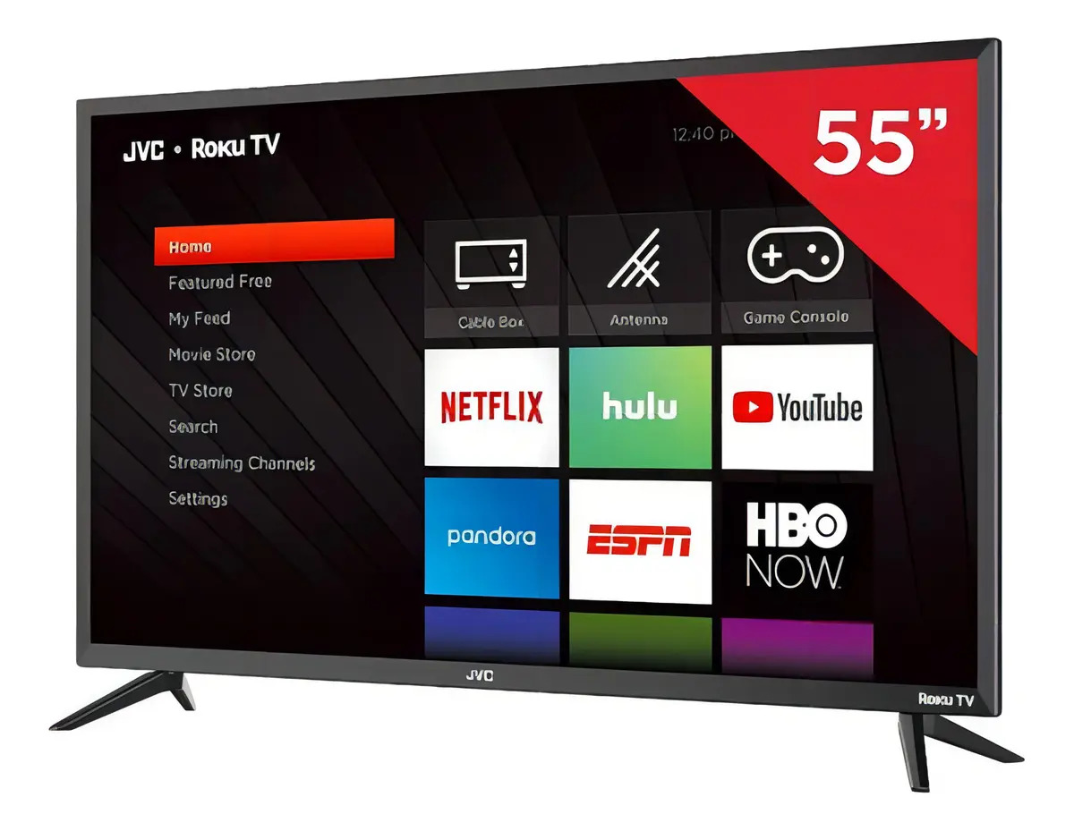 Pantalla Jvc 55 Pulgadas Led 4k Smart Tv Roku