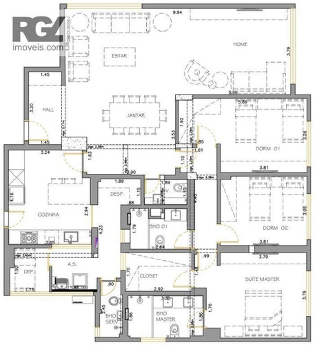 Apartamento À Venda, 178 M² Por R$ 2.400.000,00 - Jardim Paulista - São Paulo/sp - Ap5288