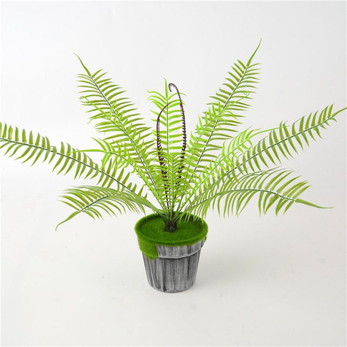 Plantas Artificiales Decoración Floral Hoja Helecho Cycas