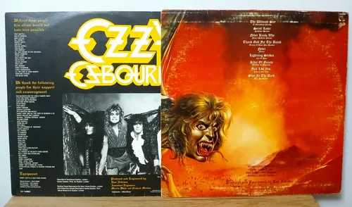 Lp Ozzy Osbourne - The Ultimate Sin 1986 | MercadoLivre