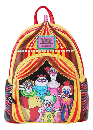 Mochila Loungefly Killer Klowns Amarilla Classic