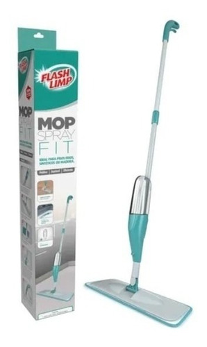 Rodo Mágico Mop Spray Fit Flash Limp Para Piso Reservatório