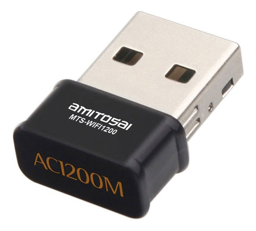 Adaptador Usb Wifi Amitosai Mts-wifi1200 1200mbps Mini 5.8w4