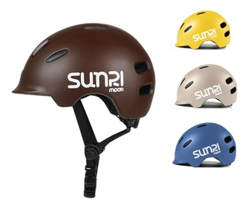 Casco Infantil Sunrimoon Casco De Bicicleta Para Niños, Casc