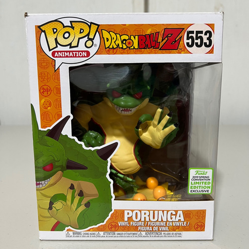 Funko Pop Animation Dragon Ball Z Porunga 553 Spring Convent (Usado)