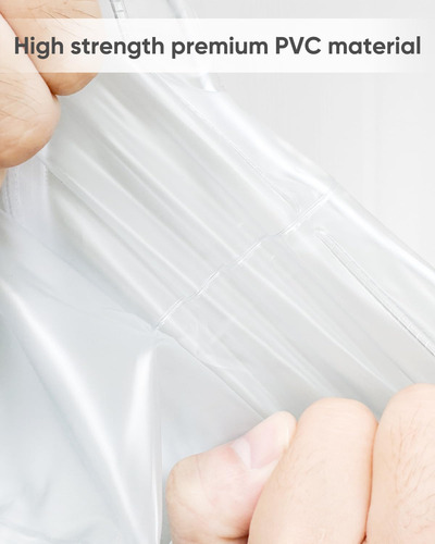 Fundas Impermeables Transparentes Para Zapatos Reutilizables Color Talle