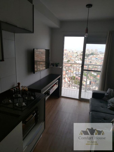 Imagem 2 de 15 de Apartamento Para Venda Em São Paulo, Vila Alpina, 1 Dormitório, 1 Banheiro - Ap0482_co_1-1884297