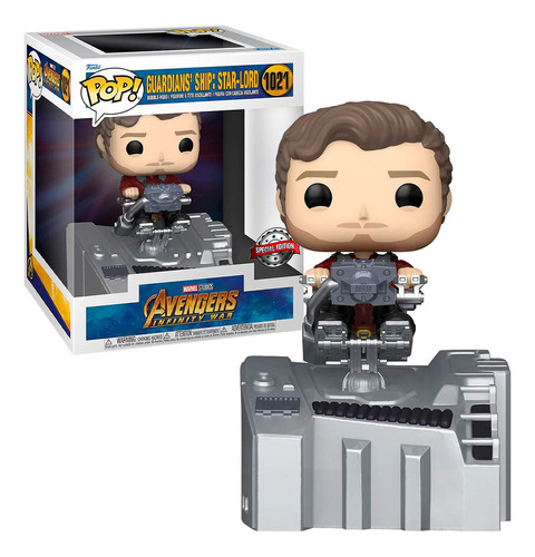 Funko Pop Star Lord En Benatar #1021 Avengers Infinity Wars Color Guardians Ship Star-lord #1021 / Nave Guardianes