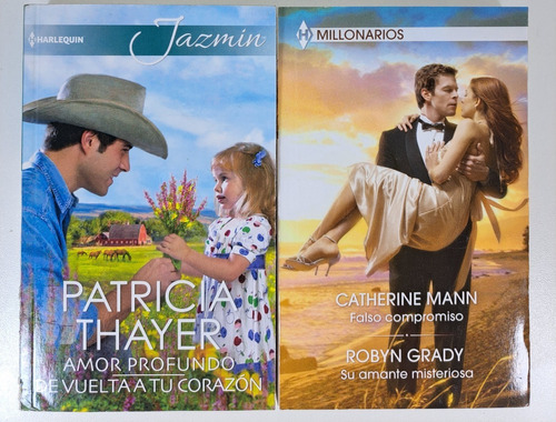 Lote X 2 Novelas Romanticas Harlequin