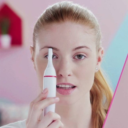 Imagen 4 de 9 de Perfiladora Cejas Afeitadora Eléctrica Femenina 5 Cabezales