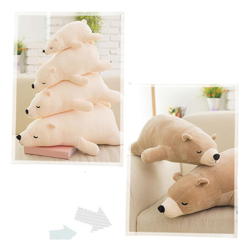 Encantador Oso Durmiente, Muñeco De Peluche, Regalo De 50cm