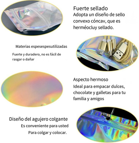 Bolsa De Almacenamiento Reutilizable 200pcs, Bolsa Ziplock