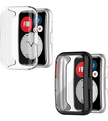 Tencloud - Carcasa Compatible Con Huawei Watch Fit Smartwat.
