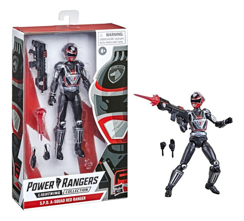 Power Rangers Lightning Collecction Spd A-squad Red Ranger