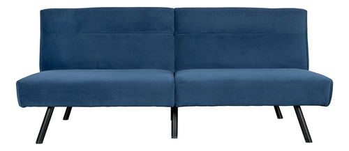 Sofa Cama Fede Velvet Azul