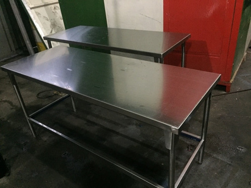 Imagen 7 de 10 de Mesa O Topes Industrial En Acero Inoxidable.