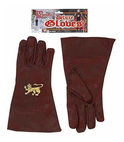 Guantes Medievales Marrones Adulto - Forum Novelties