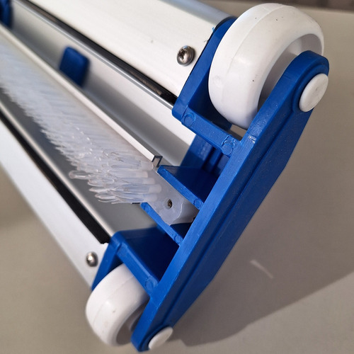 Imagen 3 de 10 de Rueda Con Perno Limpiafondos Aluminio 48 Y 83 Cm Vulcano 2 U