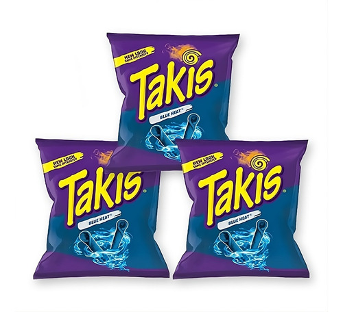Takis Blue Snack - 113g - (x3 Uni.)