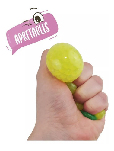 Imagen 2 de 6 de Muñecos Shaky Friends Frutales Squishy Apretable Ik0212 Edu