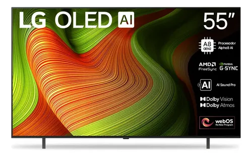 Smart Tv LG Oled 55´´ Ultra Hd 4k Ai Thin Oled55b5psa Webos