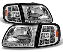 Comprar Faros Proyectores Led Ojos De Angel Para Ford F150 Fortaleza