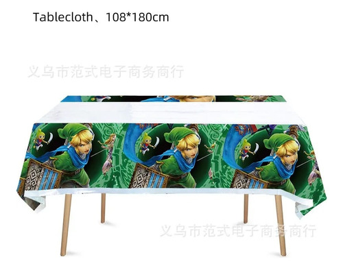 Mantel Decorativo Para Fiesta Diferentes Diseños 180x108cm Color Variado Zelda