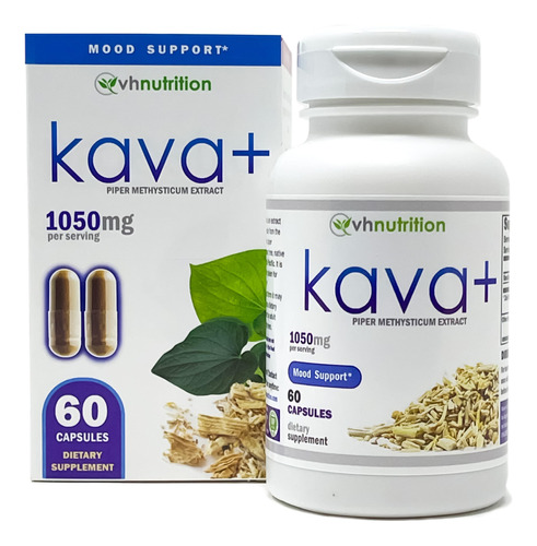 Kava+ | Vh Nutrition | Capsulas Kava Kava | 1050 Mg Suminist