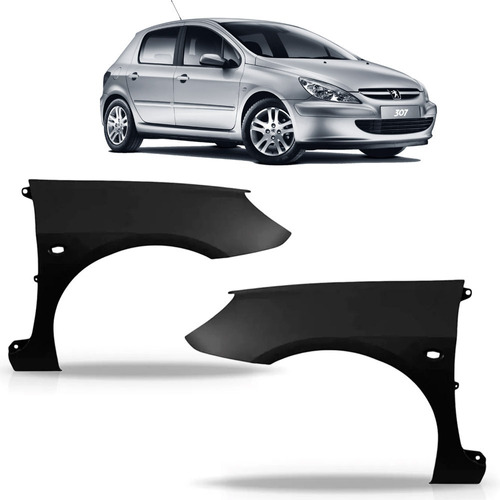 Paralama Peugeot 307 2003 2004 2005 2006 2007 Modelo Antigo