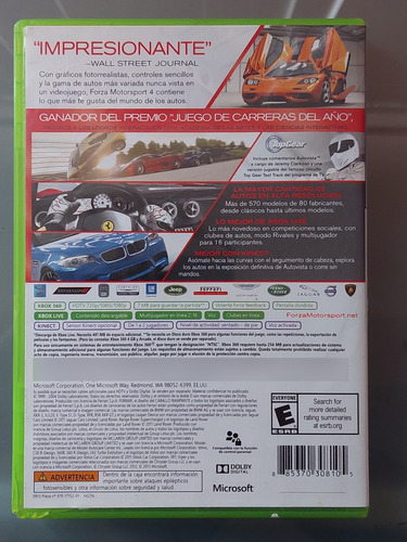 Forza Motorsport 4 (Usado)